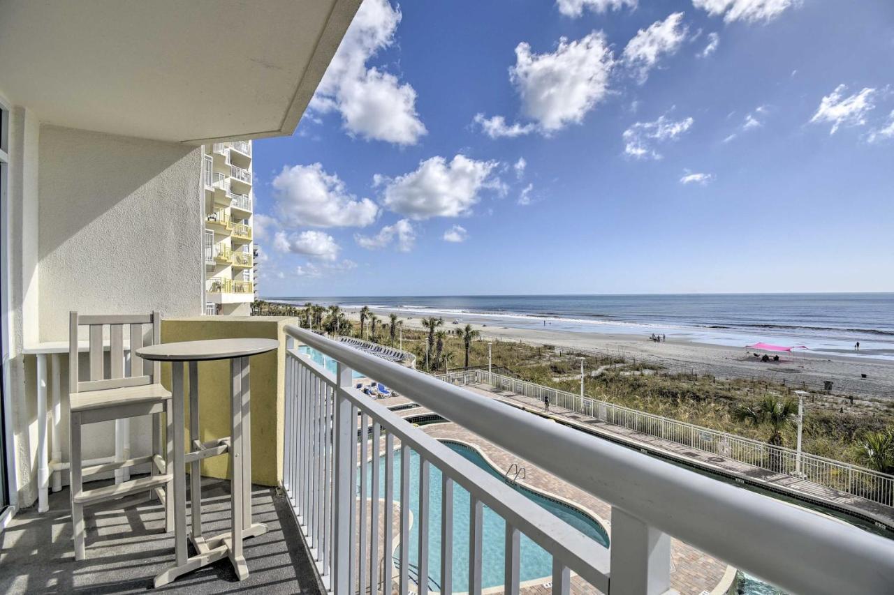 Oceanfront Condo With Perks In Bay Watch Resort Миртл-Бич Экстерьер фото