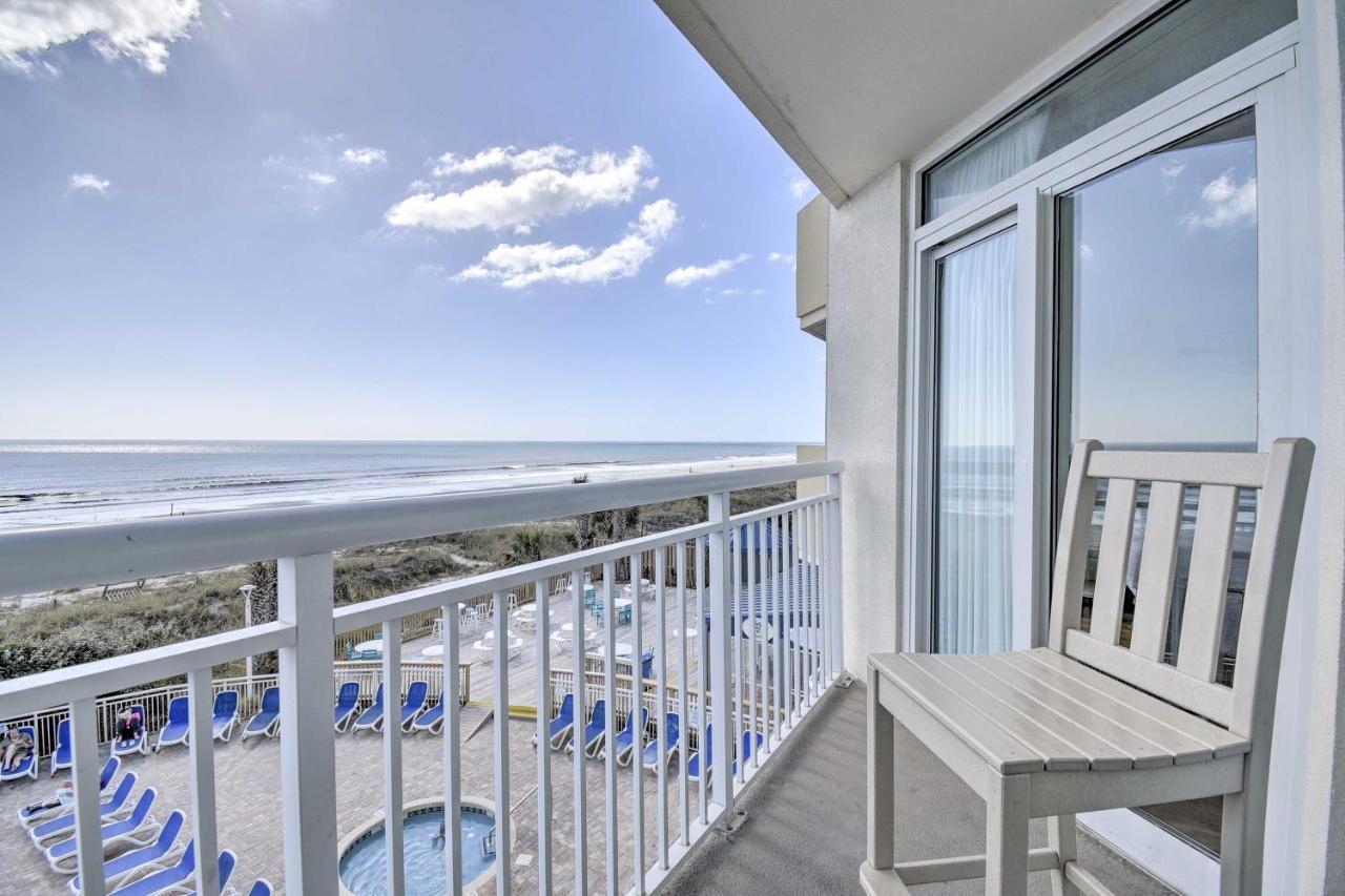 Oceanfront Condo With Perks In Bay Watch Resort Миртл-Бич Экстерьер фото